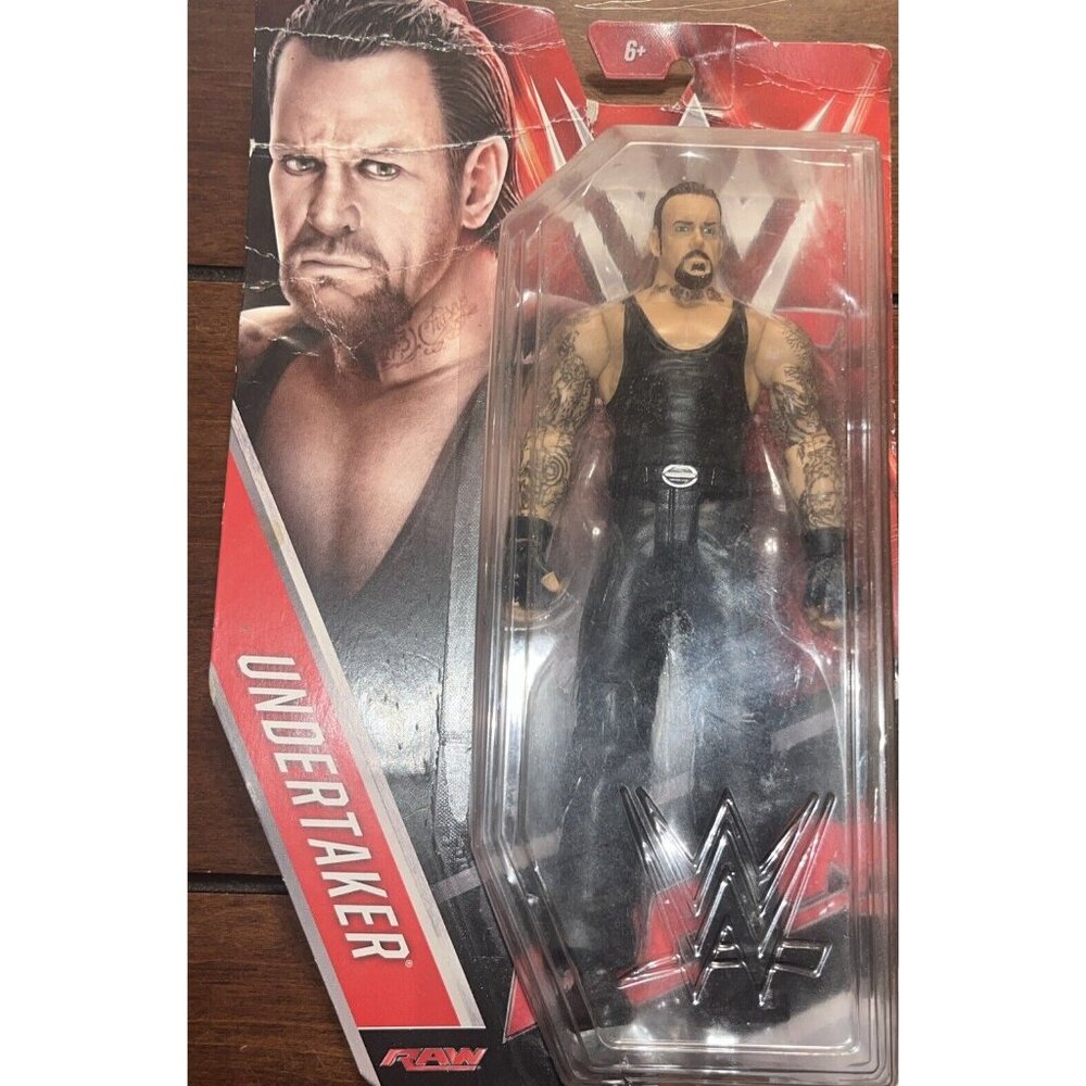 WWE RAW Mattel Undertaker Action Figure NIB 2015